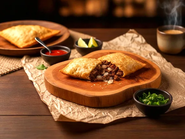 Foto ilustrativa: Pastel de carne de sol